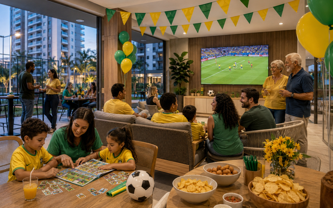 Copa do Mundo no condomínio